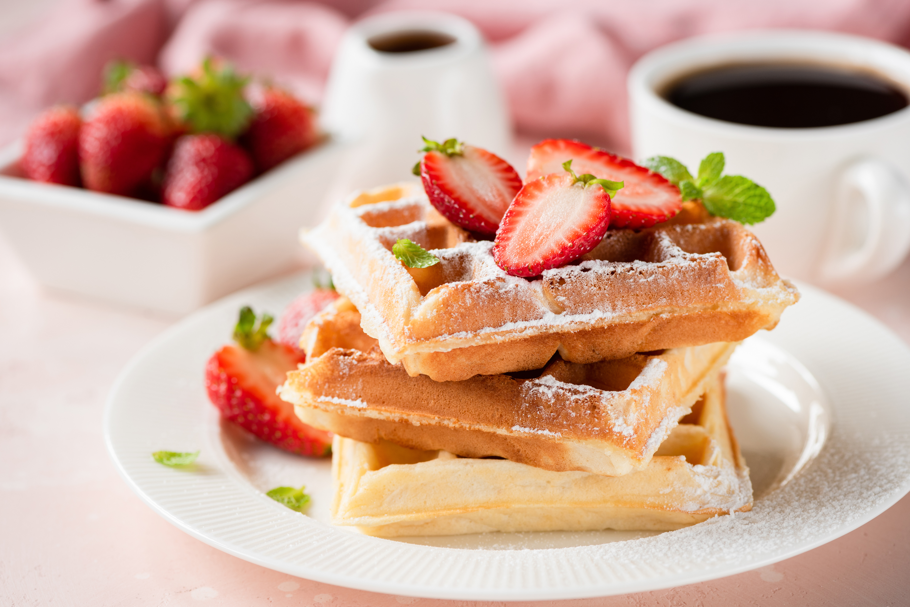 Belgian Soy Waffles